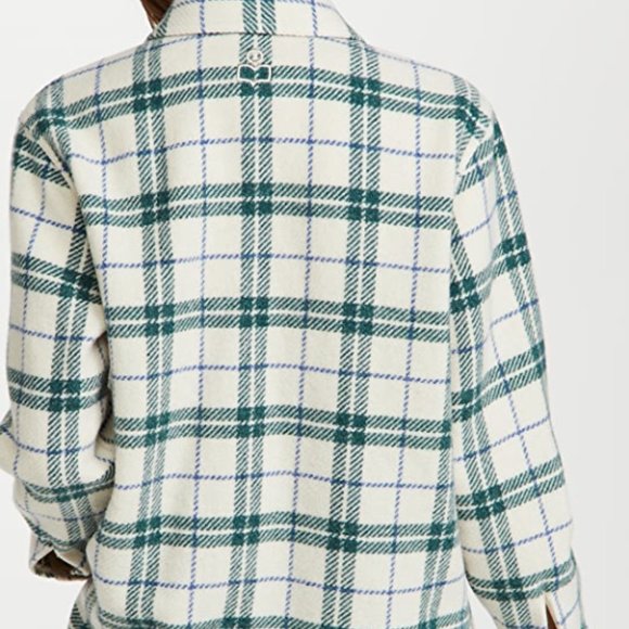 ISABEL MARANT ÉTOILE Faxon checked wool jacket - Picture 2 of 3